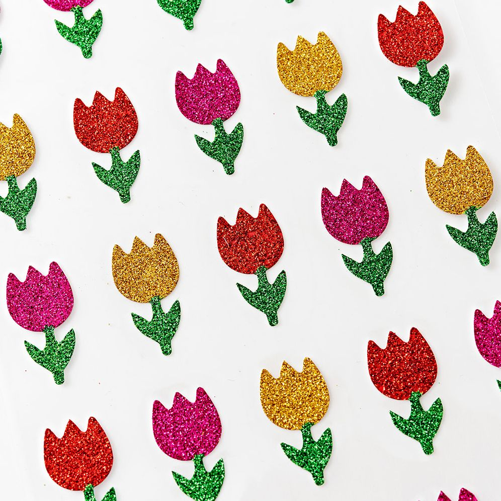 Tulip Glitter Sticker Sheet - Image 2