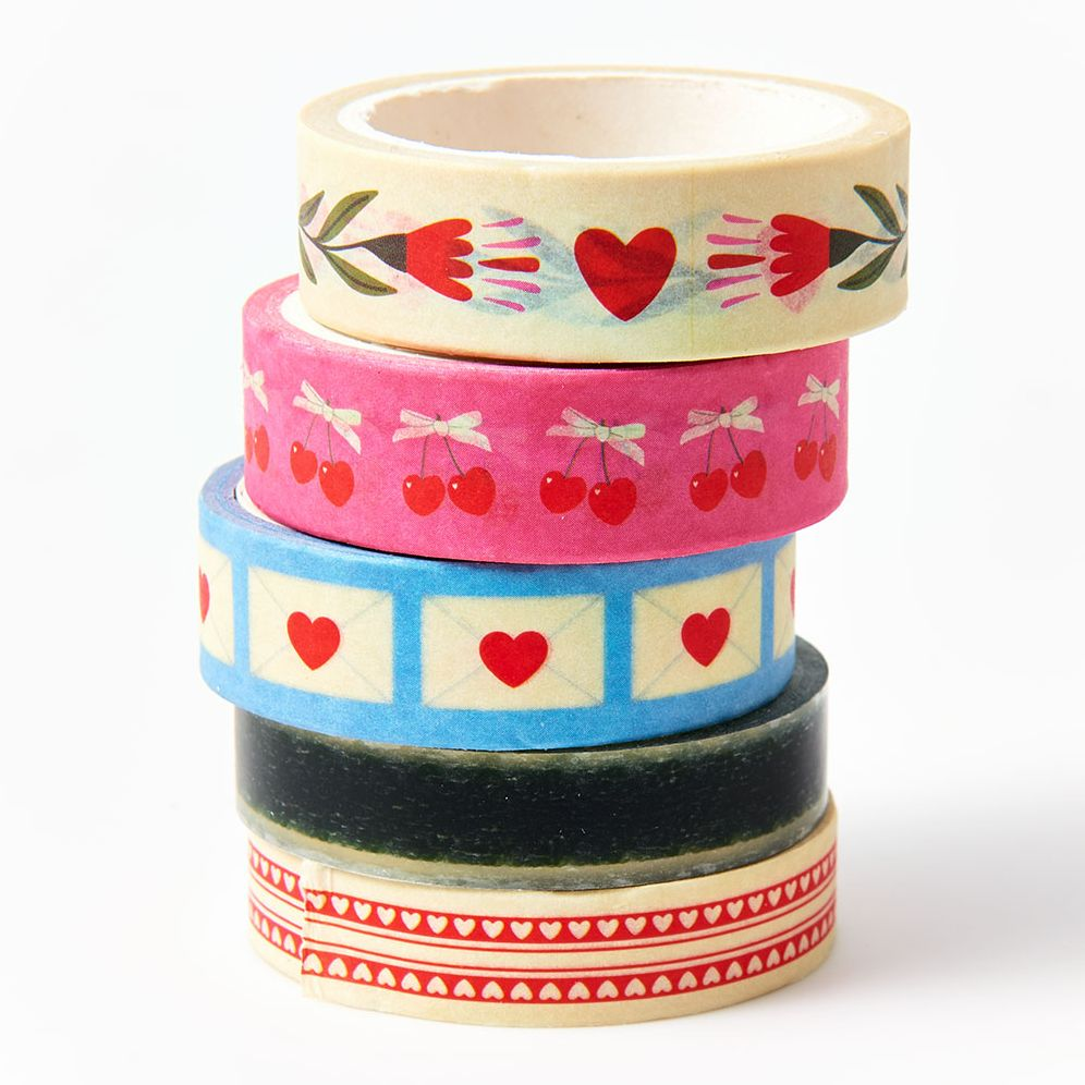 Love Letter Washi Tape S/5 - Image 2