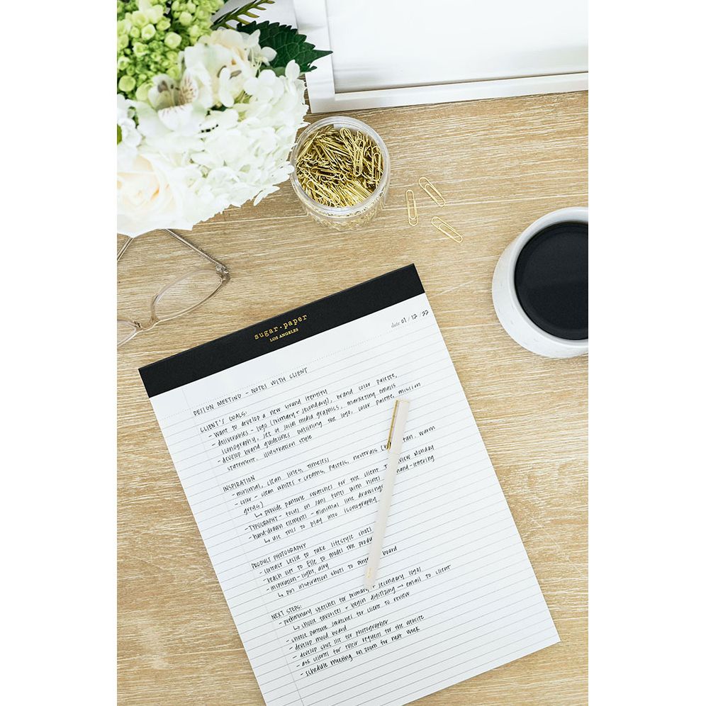 Black Legal Pad - Image 3