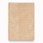 Jeremiah Brent Tan Woven Suede Leather Journal