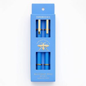 Paper Wasp Blue Ballpoint Pen S/2 - Limited Edition