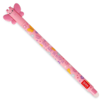 Butterfly Erasable Gel Pen - Pink Ink