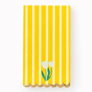 Tulip Stripe Guest Napkin