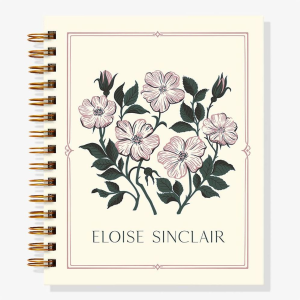 12-Month Dogwood Bunch Custom Planner