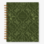 12-Month Woodland Toile Custom Planner
