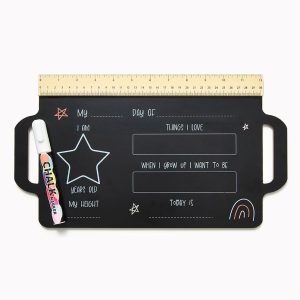 First and Last Day of School Chalkboard