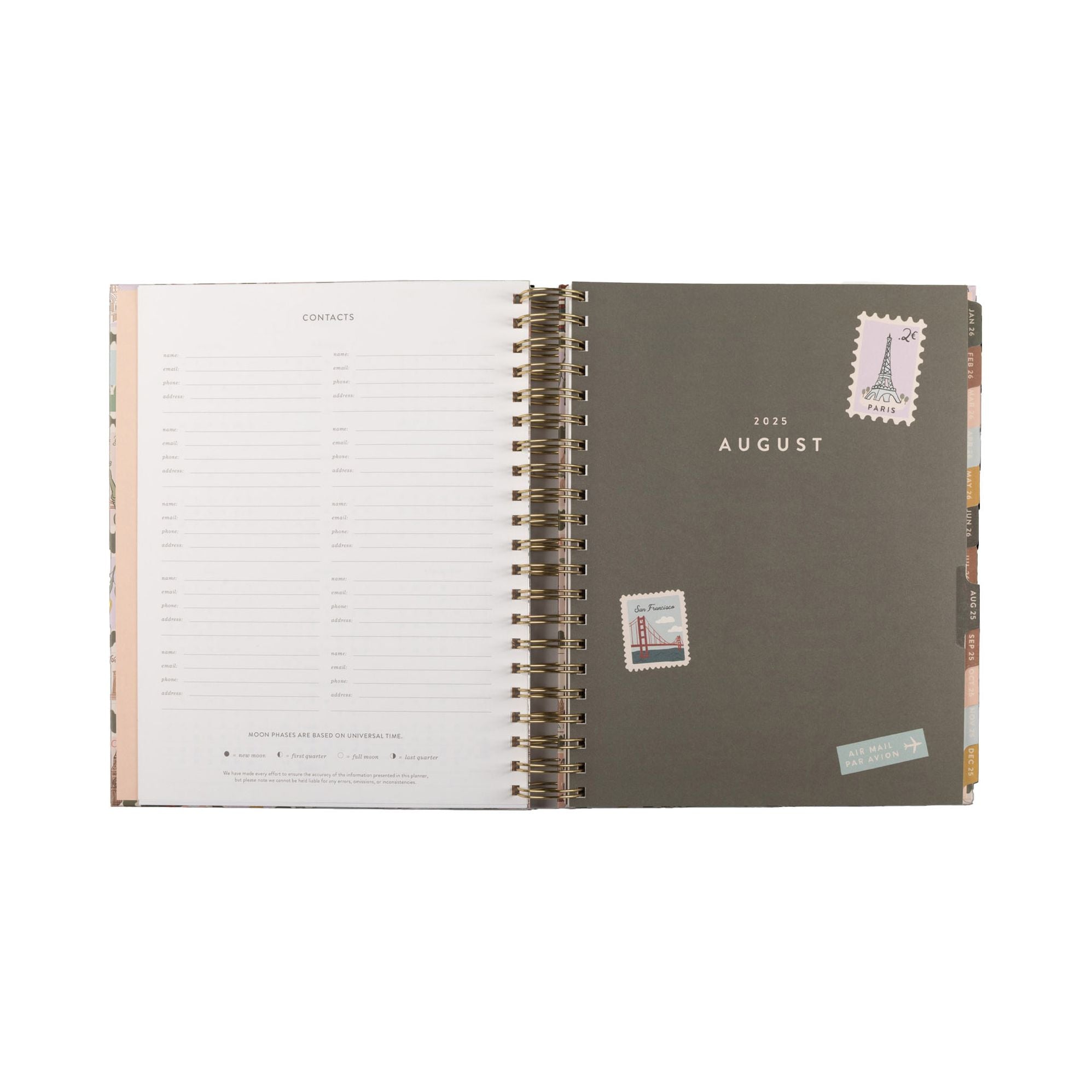2025-2026 Bon Voyage Weekly Desk Planner - Image 6