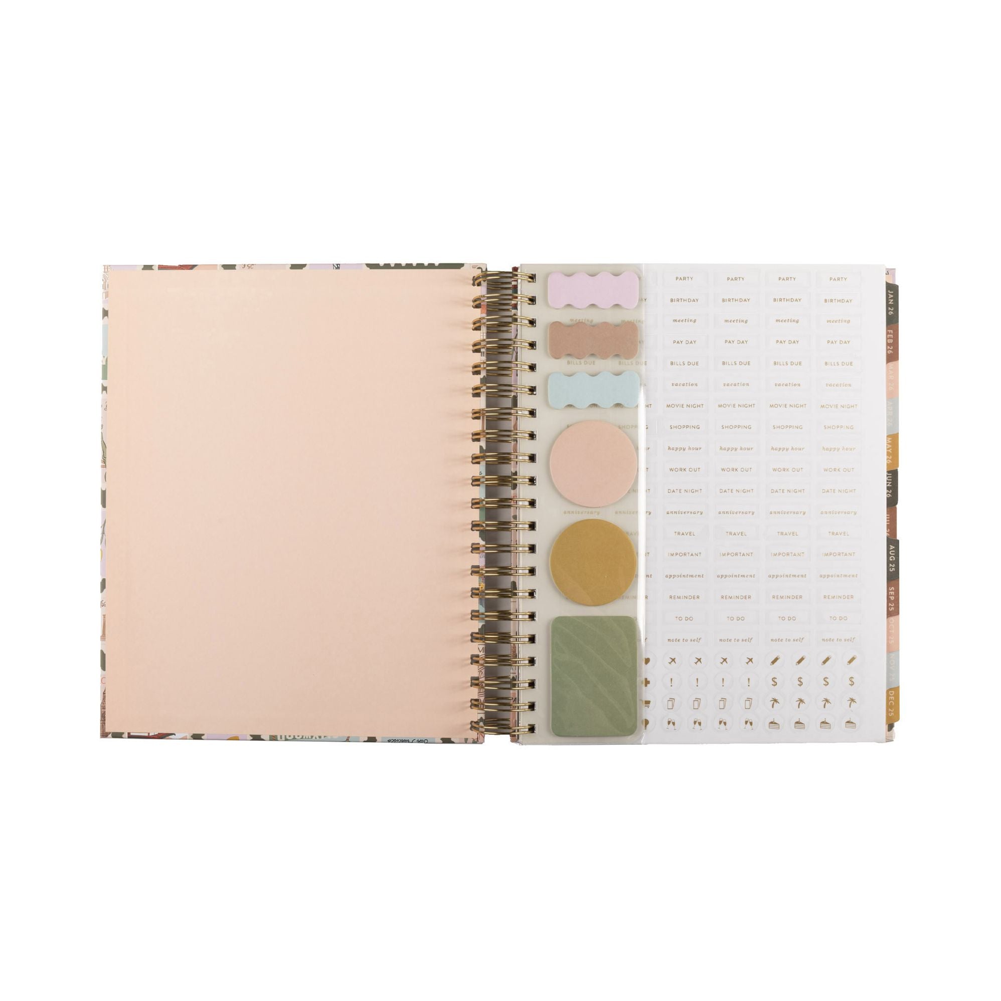 2025-2026 Bon Voyage Weekly Desk Planner - Image 9