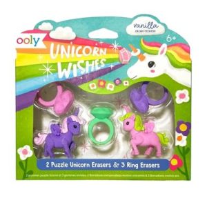 Unicorn Wishes: Scented Erasers (Set of 5)