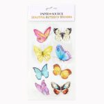 Beautiful Butterfly Sticker Sheet