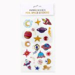 Foil Space Sticker Sheet