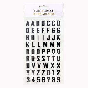 Letter Sticker Sheet