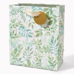 Medium Watercolor Garden Gift Bag