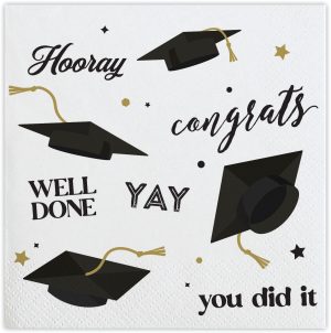 Grad Party Beverage Napkins