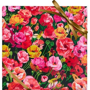 Poppies Continuous Roll Wrap