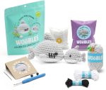 Tank the Shark. The Woobles Beginner Crochet Kit - Exclusive