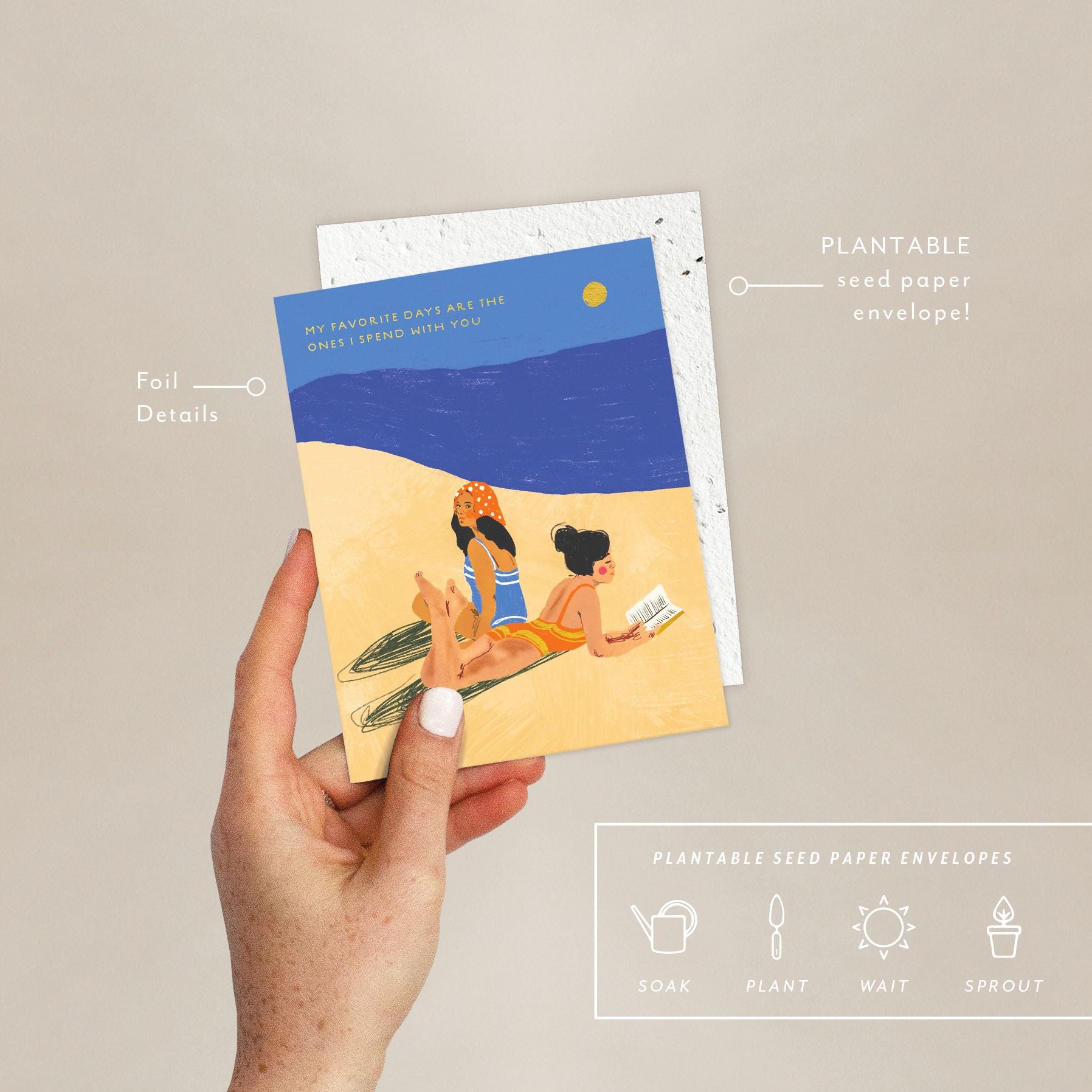 Favorite Days Friendship Card - Image 3