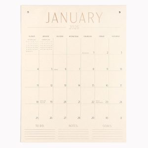 2026 Paper Source Tall on the Wall Calendar