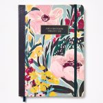 2026 Paper Source 12M Floral Monthly Desk Planner