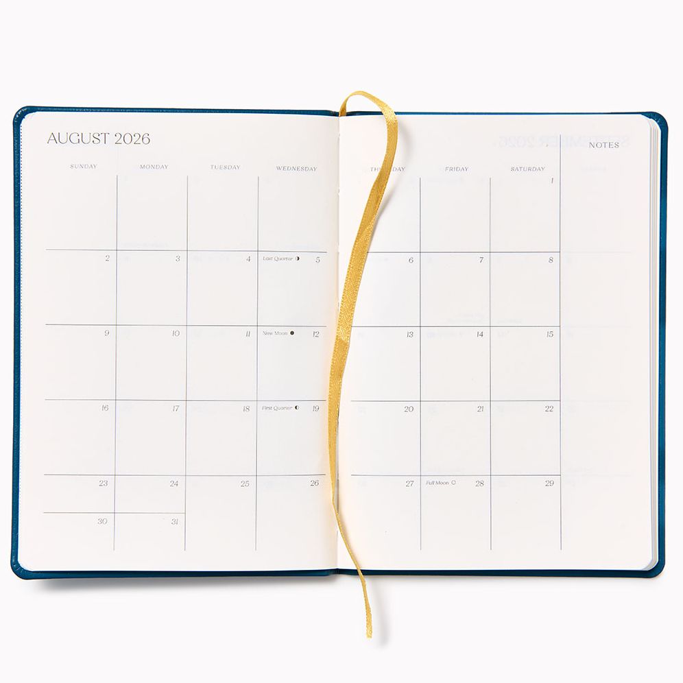 2026 Paper Source Monthly Pocket Planner Navy - Image 2