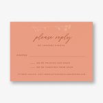 Dried Floral Response Card