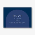 Colorful Arch Response Card