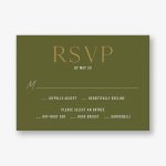 Simply Us Green Response Card