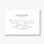 Fine Dandelion Response Card