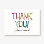 Rainbow Thank You Notes
