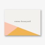 Triangles 4 Bar Stationery