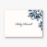 Colonial Stencil 4 Bar Stationery