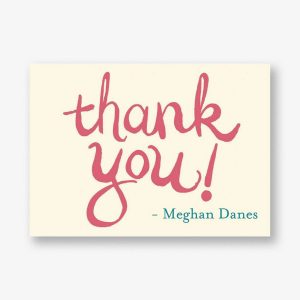 Oh Baby Girl Thank You Notes