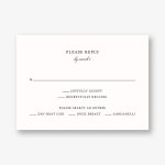 Flowering Mimosa Response Card