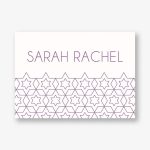 Geometric Star Stationery