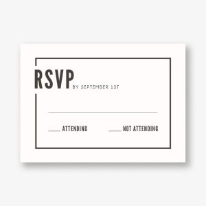 Metropolitan Bar Mitzvah Response Card