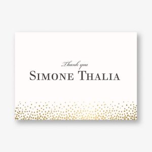 Champagne Border Stationery