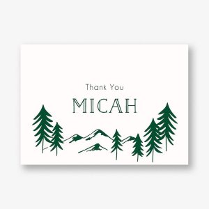Adventure Bar Mitzvah Stationery
