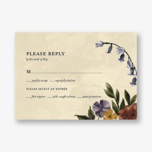 Van Vliet Response Card