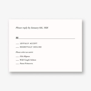 Pastel Petals Response Card