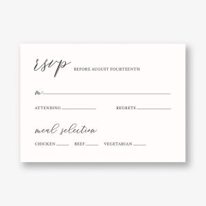 Willow Boughs Response Card