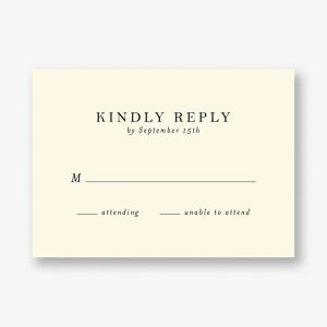 Dogwood Blossom Response Card