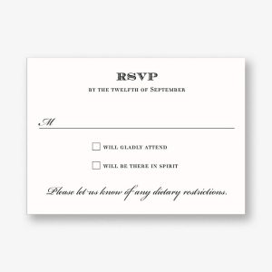 Foil Leaves Response Card