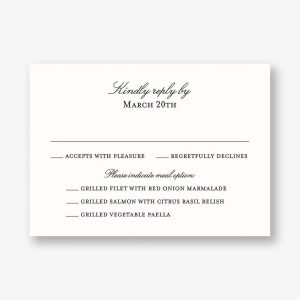 English Lavender Response Card