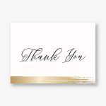 Brushstroke Foil Stationery