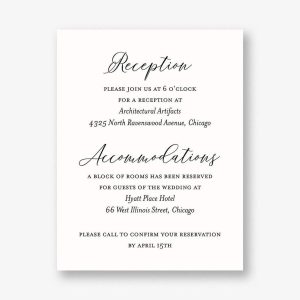 Brushstroke Foil Information Card