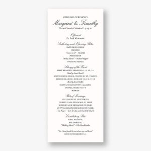 Etched Floral Program