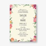 Floral Wreath Information Card
