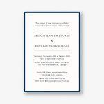 Hemingway Wedding Invitation