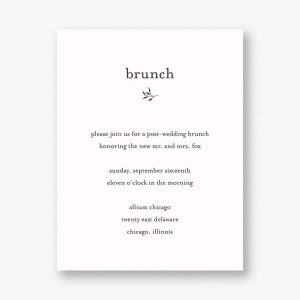 Sprig Information Card