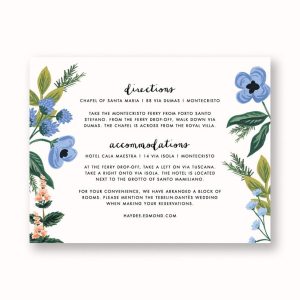 August Herbarium Information Card